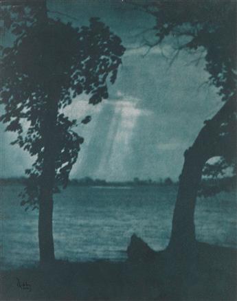 FRANCIS ORVILLE LIBBY (1883-1961) Group of 10 fascinating Pictorialist landscapes and seascapes of New England.